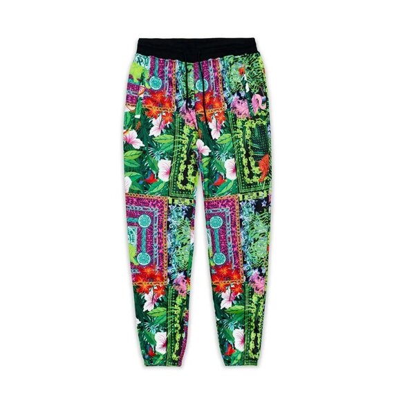 Reason Botanics Print Tracksuit 2 Piece Full Zip Jacket & Pants Men's Large - Picture 10 of 11